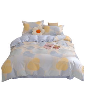 北极绒(Bejirog)  全棉四件套床品套件枕套床单被套200*230cm 趣纹 JLJ-BJRJ205 北极绒(Bejirog)  全棉四件套床品套件枕套床单被套200*230cm 趣纹 JLJ-BJRJ205