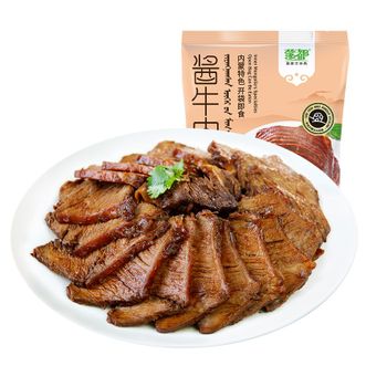 蒙都 酱牛肉200g*2袋 卤牛肉 熟食 内蒙古特产 五香真空包装熟牛肉