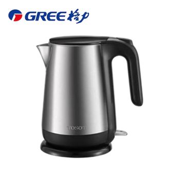 格力/Gree 电热水壶家用办公室热水壶304不锈钢自动断电防干烧 GK-1712S 不锈钢色 1.7L 格力/Gree 电热水壶家用办公室热水壶304不锈钢自动断电防干烧 GK-1712S 不锈钢色 1.7L