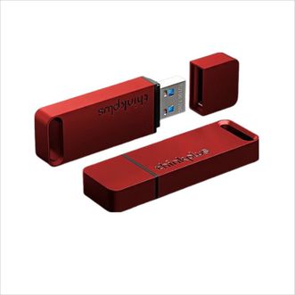联想/Lenovo  USB3.1高速传输U盘移动闪存优盘金属商务U盘电脑优盘 TU100金属优盘【红色限量版】 128G