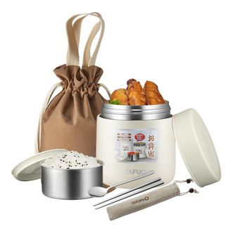 泰福高(TAFUCO) 1000ml便携不锈钢焖烧便当盒 T0272 泰福高(TAFUCO) 1000ml便携不锈钢焖烧便当盒 T0272