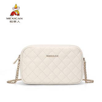 稻草人(MEXICAN) 女包新款手机包百搭菱格链条包简约时尚单肩包 稻草人(MEXICAN) 女包新款手机包百搭菱格链条包简约时尚单肩包