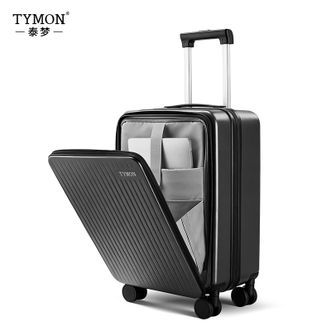 TYMON 泰梦逐梦领航者20英寸行李箱可扩容大容量旅行箱登机箱商务拉杆箱 T12 暮云灰 TYMON 泰梦逐梦领航者20英寸行李箱可扩容大容量旅行箱登机箱商务拉杆箱 T12 暮云灰