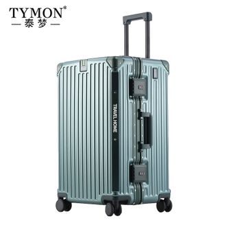 TYMON  逐梦T系列旅行箱（铝框款）  TM-B003 墨绿色  28英寸  三七开+大容量