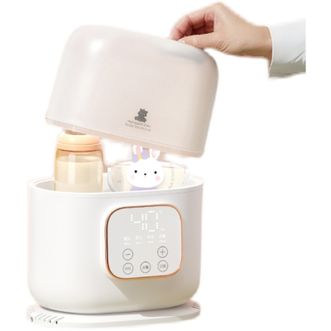小白熊 双瓶暖奶器多功能温奶 热奶器智能恒温加热消毒器HL-5051