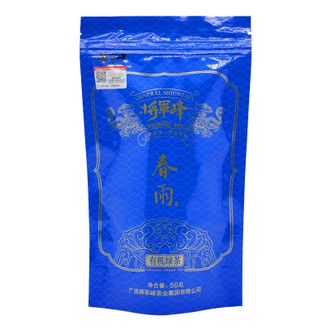 将军峰  春雨系列有机绿茶50g  有机茶 绿茶