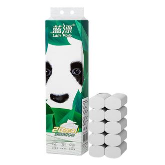 蓝漂(Lam pure)家用卷纸 卫生纸20卷(隐竹熊猫)四层加厚家用实惠装全家可用 蓝漂(Lam pure)家用卷纸 卫生纸20卷(隐竹熊猫)四层加厚家用实惠装全家可用