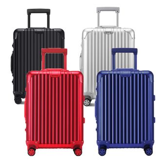 OSDY铝镁合金拉杆箱20寸万向轮金属行李箱商务旅行箱男女登机箱MO11