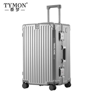 TYMON  逐梦T系列旅行箱（铝框款）  TM-B003 枪色  28英寸  三七开+大容量