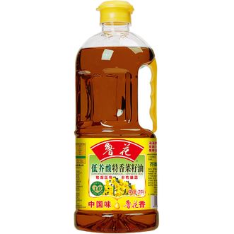 鲁花  低芥酸特香菜籽油2L 物理压榨食用油小瓶炒菜油菜籽油