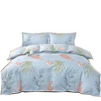 洁丽雅/Grace  花叶飞舞臻柔四件套床单枕套被套床上用品套件家纺 ZYJLY-TJ1056 洁丽雅/Grace  花叶飞舞臻柔四件套床单枕套被套床上用品套件家纺 ZYJLY-TJ1056