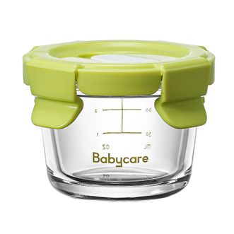 babycare婴儿辅食盒玻璃宝宝辅食4个装
