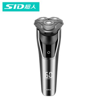 超人/SID RS303剃须刀旋转式3刀头全身水洗8w大功率刮胡刀带鬓角刀 超人/SID RS303剃须刀旋转式3刀头全身水洗8w大功率刮胡刀带鬓角刀