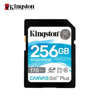金士顿(Kingston) 256GB 高速SD存储卡 U3 V30相机内存卡 4K超高清拍摄 读速170MB/s 写速90MB/s