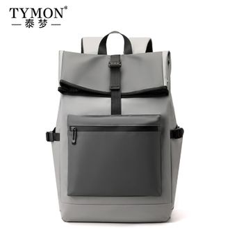 TYMON 双肩包男士休闲商务背包笔记本电脑包大容量户外旅行书包 皓月W2 新品 TM-6003 灰色拼接 TYMON 双肩包男士休闲商务背包笔记本电脑包大容量户外旅行书包 皓月W2 新品 TM-6003 灰色拼接