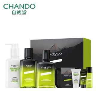 自然堂/Chando 男士冰川控油3件套礼盒 净油洁面120ml +控油劲爽平衡水120mL +控油劲爽平衡露70mL 自然堂/Chando 男士冰川控油3件套礼盒 净油洁面120ml +控油劲爽平衡水120mL +控油劲爽平衡露70mL