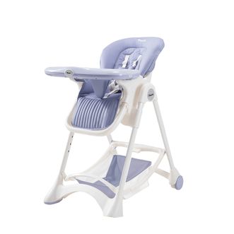 Pouch宝宝餐椅多功能婴儿可折叠便携式坐椅K05PLUS幻紫暗香