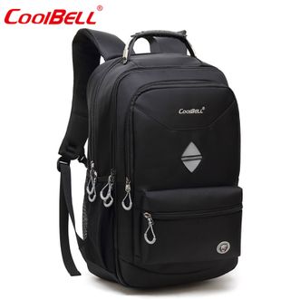 酷贝尔COOLBELL 背包男大容量超大旅行多功能登山包出差可插拉杆箱17.3寸电脑包休闲旅行包双肩包CB-5508S