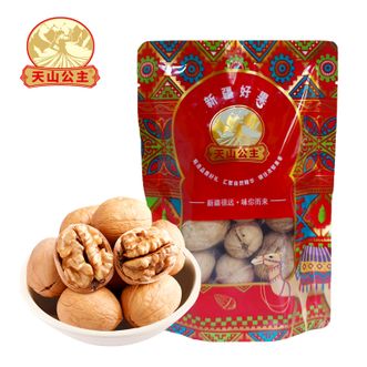 天山公主 烤核桃168g/袋一捏就碎香脆烤核桃新疆特产 168g/袋 天山公主 烤核桃168g/袋一捏就碎香脆烤核桃新疆特产 168g/袋