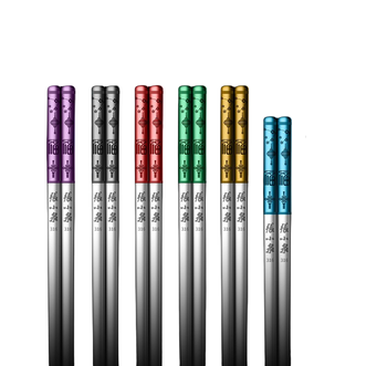 张小泉 冰洁系列家用不锈钢筷子礼盒套装 316福字款六双装C42450100 张小泉 冰洁系列家用不锈钢筷子礼盒套装 316福字款六双装C42450100
