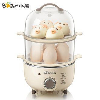 小熊/Bear  煮蛋器迷你多功能蒸鸡蛋羹煮蛋机大容量早餐神器Z-DQ-B14R1