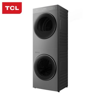 TCL 双子舱洗烘护集成机一体式洗烘套装 超薄全嵌 10公斤滚筒+10公斤热泵烘干机GH200T10-S TCL 双子舱洗烘护集成机一体式洗烘套装 超薄全嵌 10公斤滚筒+10公斤热泵烘干机GH200T10-S