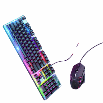 hoco. CP1 竞技发光键盘(赠鼠标) 66724 黑色(A+) hoco. CP1 竞技发光键盘(赠鼠标) 66724 黑色(A+)