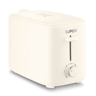 苏泊尔（SUPOR） 面包机 多士炉烤三明治面包片机全自动家用小型吐司机2片早餐智能断电多功能轻食机 