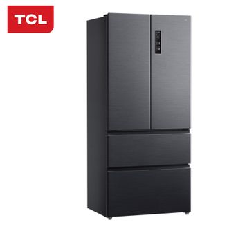 TCL 469升T9法式四门58cm超薄嵌入式冰箱 杀菌除味双循环 风冷无霜一级能效双变频家用养鲜冰箱 R469T9-DQ TCL 469升T9法式四门58cm超薄嵌入式冰箱 杀菌除味双循环 风冷无霜一级能效双变频家用养鲜冰箱 R469T9-DQ