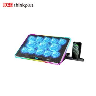 联想（Lenovo）  笔记本散热器电脑支架 游戏本散热垫 可调速13核降温风扇10种RGB可调 Y70Pro