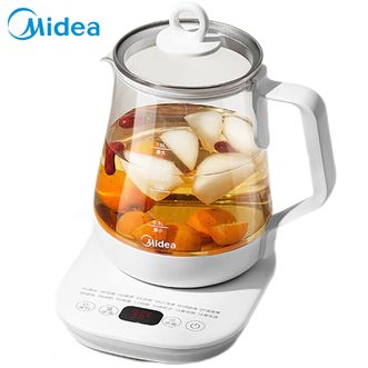 美的（Midea）养生壶 1.5L大容量烧水壶 煮茶器智能预约煮茶壶 办公室电水壶  MK-Y12Q