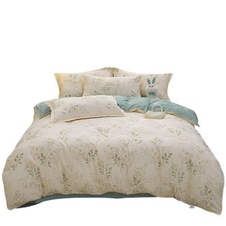 北极绒(Bejirog) 床品四件套床单被罩枕套200*230cm 仙草 JLJ-BJRJ212 北极绒(Bejirog) 床品四件套床单被罩枕套200*230cm 仙草 JLJ-BJRJ212