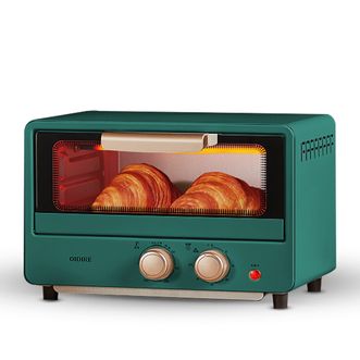 OIDIRE  电烤箱家用多功能小型烘焙箱【ODI-KX12E】升级款 复古绿 12L/JL