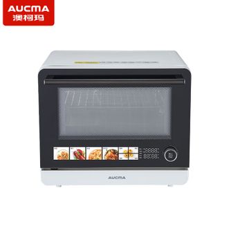 澳柯玛/Aucma 厨魔方微蒸烤一体机 智能变频微波炉烤箱蒸箱 家商用电器厨电 空气炸锅AZK25-LF02 澳柯玛/Aucma 厨魔方微蒸烤一体机 智能变频微波炉烤箱蒸箱 家商用电器厨电 空气炸锅AZK25-LF02
