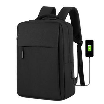 星迪威克 双肩包 商务休闲透气减负外置USB接口背包电脑包户外包登山包旅行包 638
