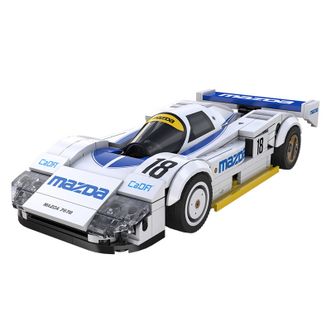 CaDA 儿童积木拼装玩具1:24马自达耐力赛车-242颗粒 C55029 CaDA 儿童积木拼装玩具1:24马自达耐力赛车-242颗粒 C55029