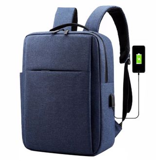 星迪威克  双肩包  638  商务休闲透气减负外置USB接口背包电脑包登山包旅