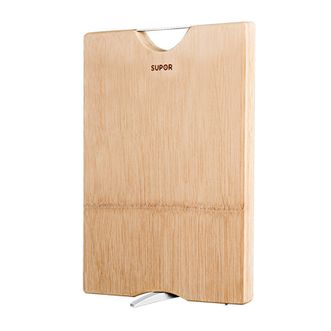 苏泊尔（SUPOR）菜板案板竹木砧板切菜板厨房擀面案板可立支架Z403022AD1
