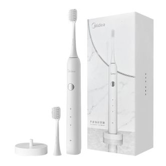 美的/Midea  电动牙刷 MC-AJ0101 全自动防水感应式充电2刷头 冰川白 美的/Midea  电动牙刷 MC-AJ0101 全自动防水感应式充电2刷头 冰川白
