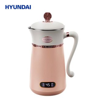 HYUNDAI  多功能豆浆机1L料理机自动清洗加热破壁机榨汁机果汁机婴儿辅食机 QC-DJ59