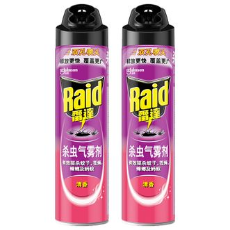 雷达(Raid) 杀虫剂喷雾 600ml*2瓶 清香型