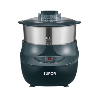 苏泊尔（SUPOR）  厨师机家用和面机 3.5L低噪全自动揉面机 多功能搅面机一键发酵醒面复古绿 SHM02