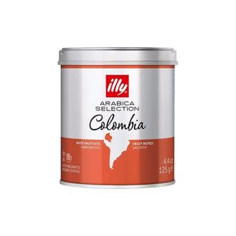 illy  哥伦比亚咖啡粉125g/罐 原装进口