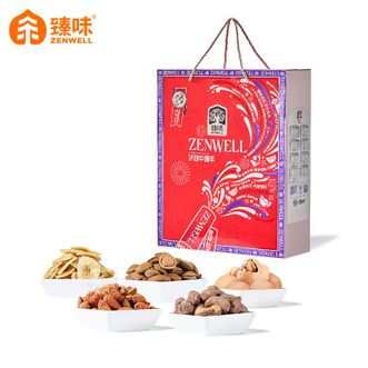 臻味  坚果干果休闲零食高端礼盒 环球中国年1550g*1盒 臻味  坚果干果休闲零食高端礼盒 环球中国年1550g*1盒