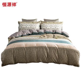 恒源祥 卡米亚澳绒四件套 四季可用透气床上四件套 200*230cm 恒源祥 卡米亚澳绒四件套 四季可用透气床上四件套 200*230cm