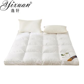逸轩 全棉新疆棉花床垫床褥 多尺寸选择 新疆棉花填充总重约六斤 YXS 棉朵-本白