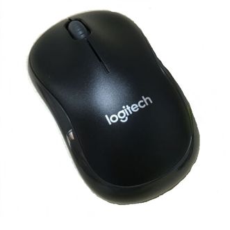 罗技/Logitech B175 商务黑色 无线鼠标 微型接收器USB鼠标
