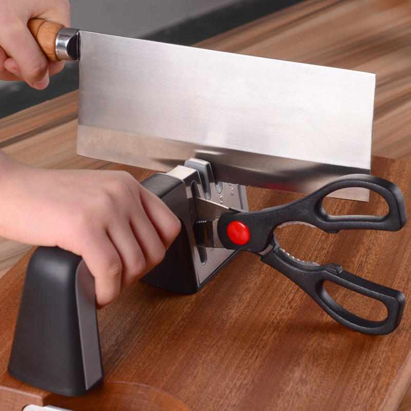 美之扣菜刀快速磨刀器家用多功能磨刀石厨房做饭磨刀棒磨刀开刃神器