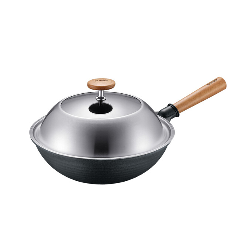 苏泊尔 匠心不粘锅铸铝炒锅煎锅厨房锅具pc30d5 30cm