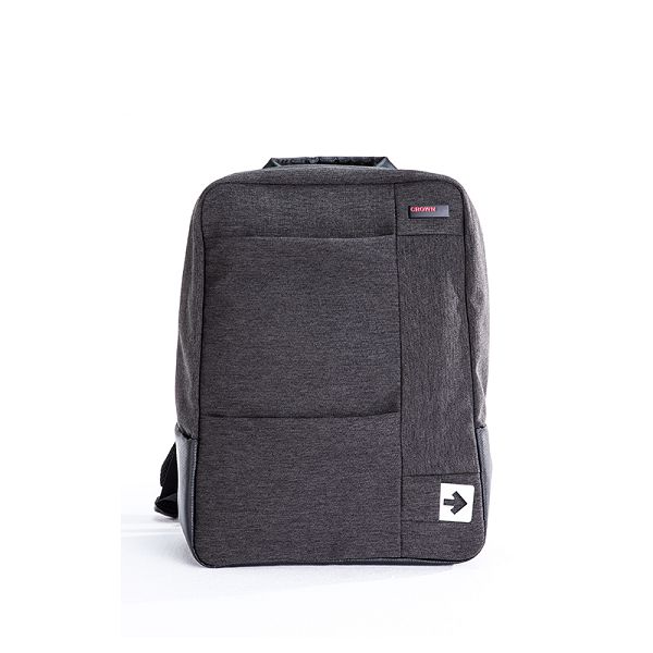 皇冠crown单层背包e-p1727s(咖啡色,浅黑)